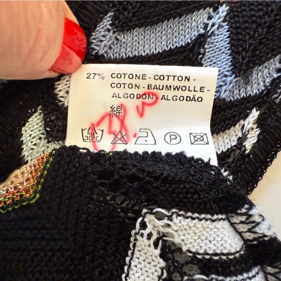 Missoni Chevron Striped Knit Tank Size 40 US 10 - Picture 8 of 8